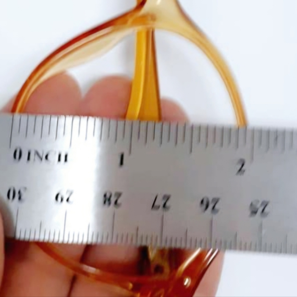 Christian Dior Optyl vintage 80's Frame RARE Amber made in Germany. - Picture 9 of 10